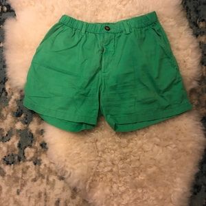 Chubbies shorts. Green. Size M.